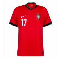 Portugalsko Rafael Leao #17 Domáci futbalový dres ME 2024 Krátky Rukáv